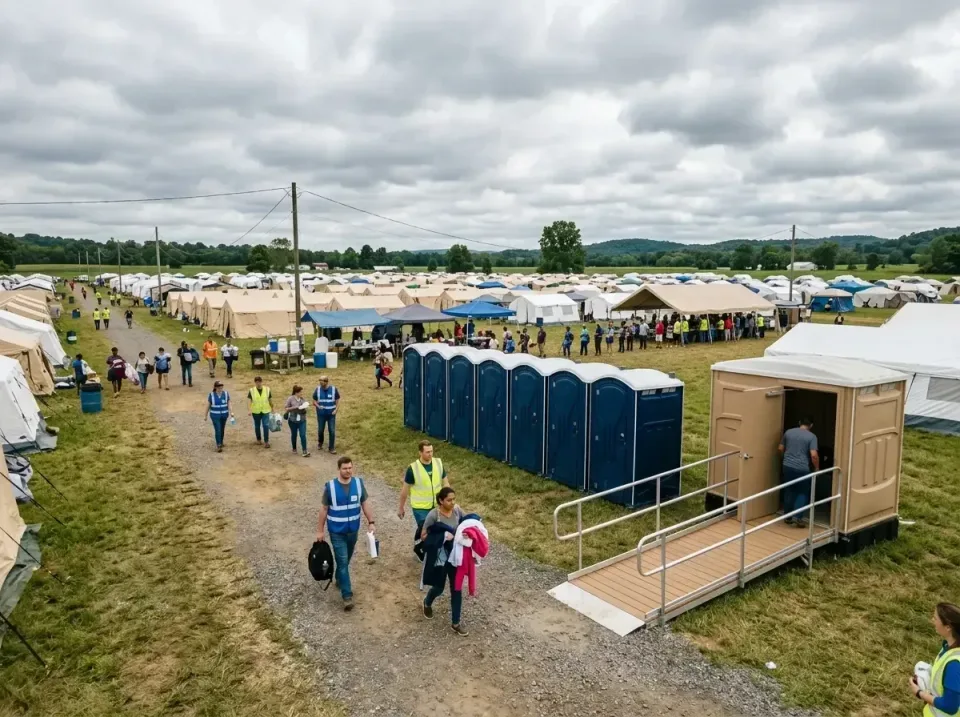 disaster-relief-camp-restrooms-010 — frequently asked questions, Dumpster & Portable Bathrooms Rental in Roselle, IL